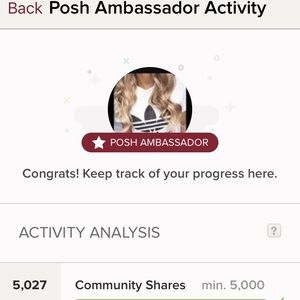 I'm a Poshmark Ambassador!!!